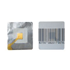 RF soft label alarm tags 4040mm front image