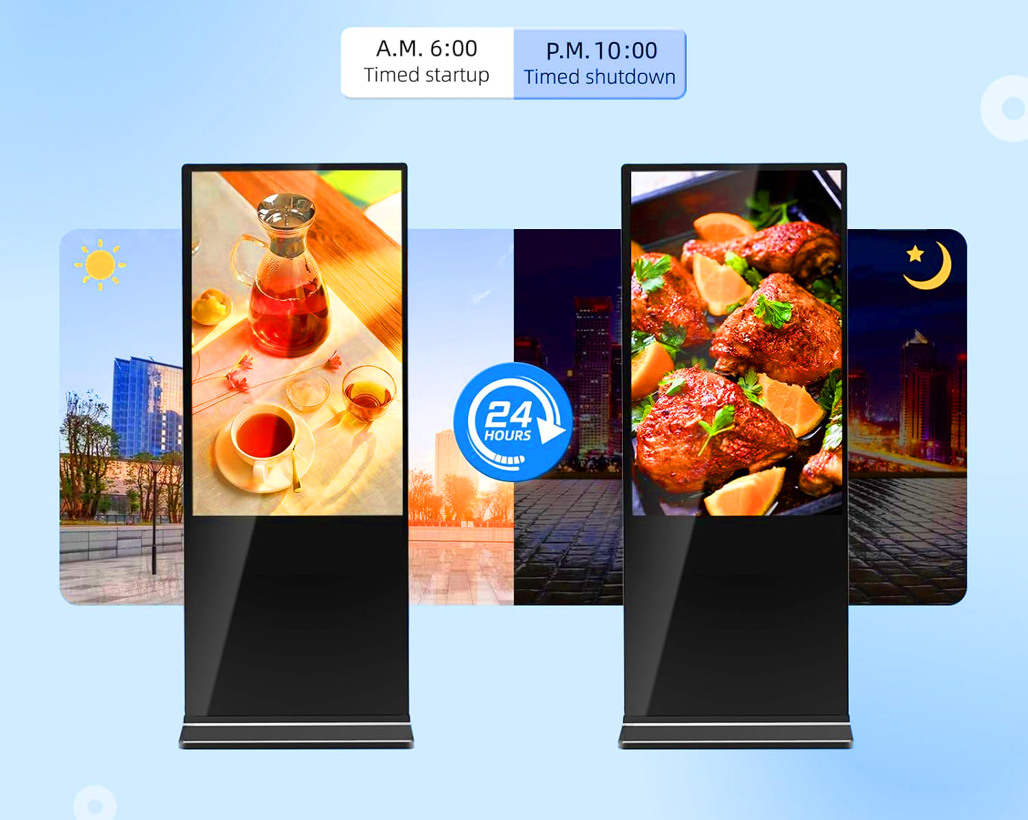 24-hour continuous video play