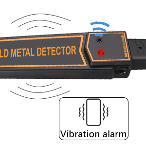 Varito High Sensitivity Hand Held Metal Detector Vibration alarm