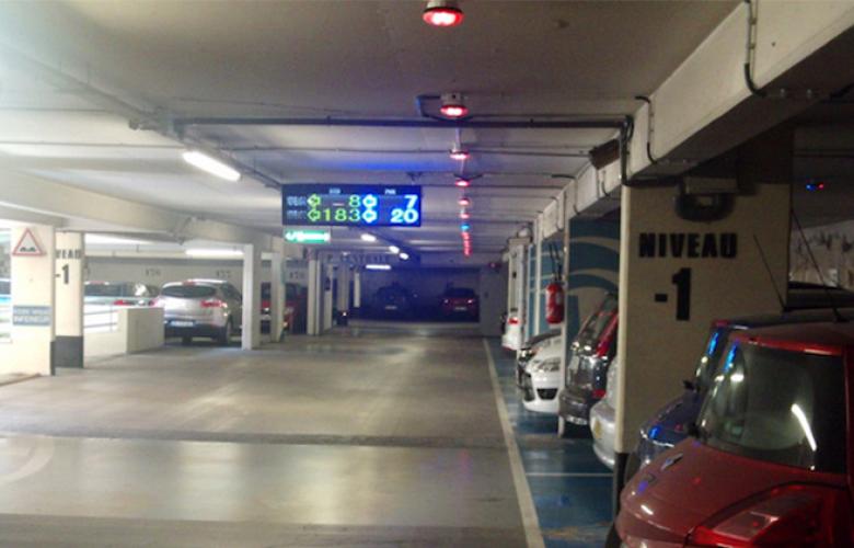 Parking Guigence LED Display indoor