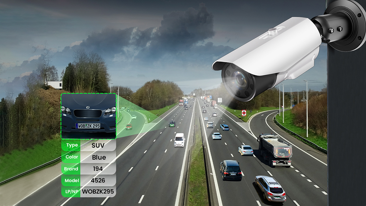ANPR Number Plate Recognition Camera